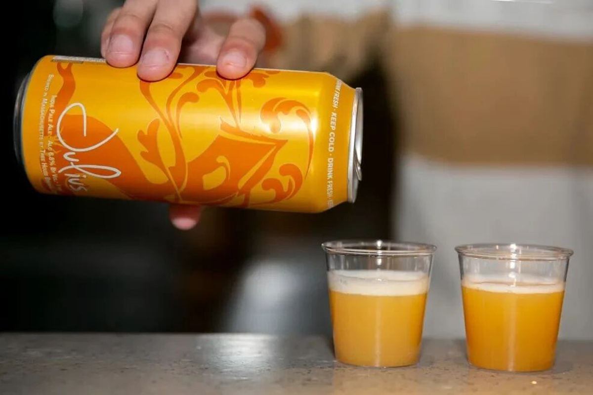 Bottle and canned beer for consumers placeholder